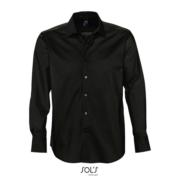 Chemise publicitaire pour Homme coton 140g Noir 1